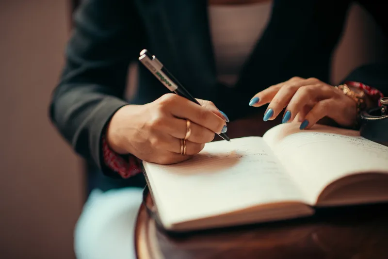 Writing a procedure at a desk
